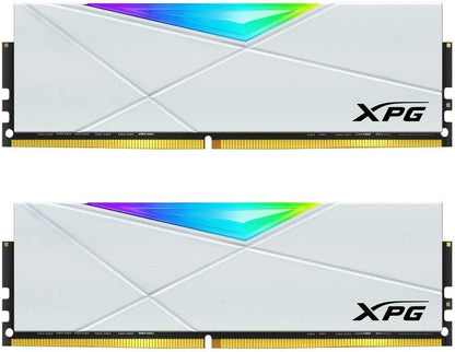 DDR4 D50 RGB 16GB (2X8Gb) 3200Mhz PC4-25600 U-DIMM 288-Pins Desktop Memory CL16 Kit White (AX4U32008G16A-DW50)